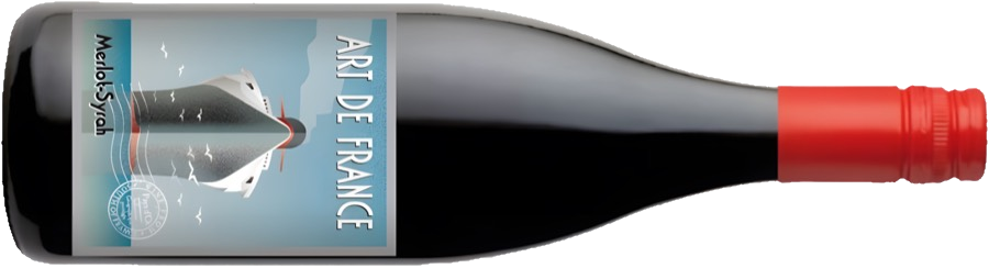 Бутылка Art de France Merlot / Syrah