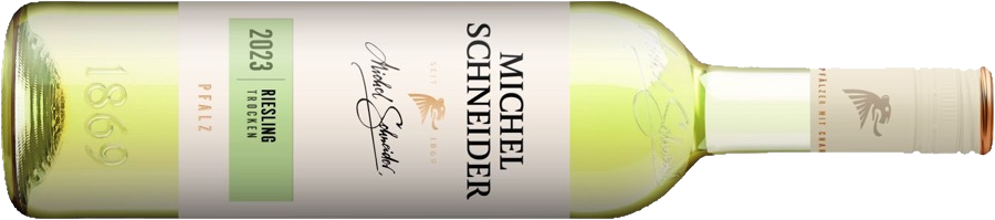 Бутылка Michel Schneider Riesling Pfalz QbA Trocken