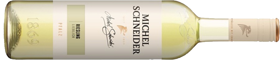 Бутылка Michel Schneider Riesling Pfalz QbA Lieblich