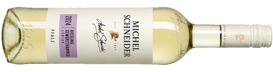 Бутылка Michel Schneider Riesling–Gewürztraminer Pfalz QbA Lieblich
